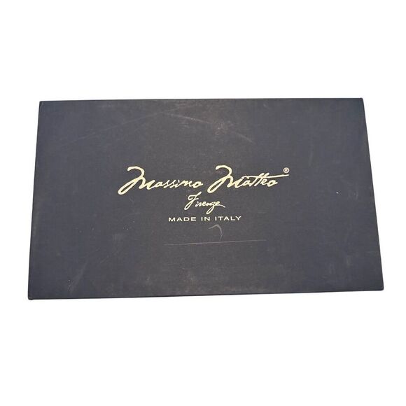 Massimo Matteo Men's Black Double Monk Strap Dress Shoes Size 13 M - Picture 7 of 9